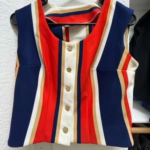 70s style sailor Top